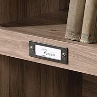 Sauder Barrister Lane Cubby Bookcase, Stylish Organization Furniture, cubby bookcase, Cube Storage Salt Oak