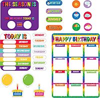 Office Depot® Brand 243-Piece Bulletin Board Kit, All Year Round