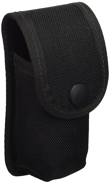 Uncle Mike's MK III Aerosol Agent Case MKIII OC Case Kodra Black Snap Close, Card 88771