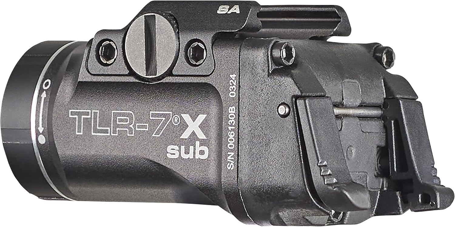 Streamlight 69408 TLR-7 X sub 500-Lumen 5000-Candela Weapon Light Designed Exclusively and Solely for Springfield Armory