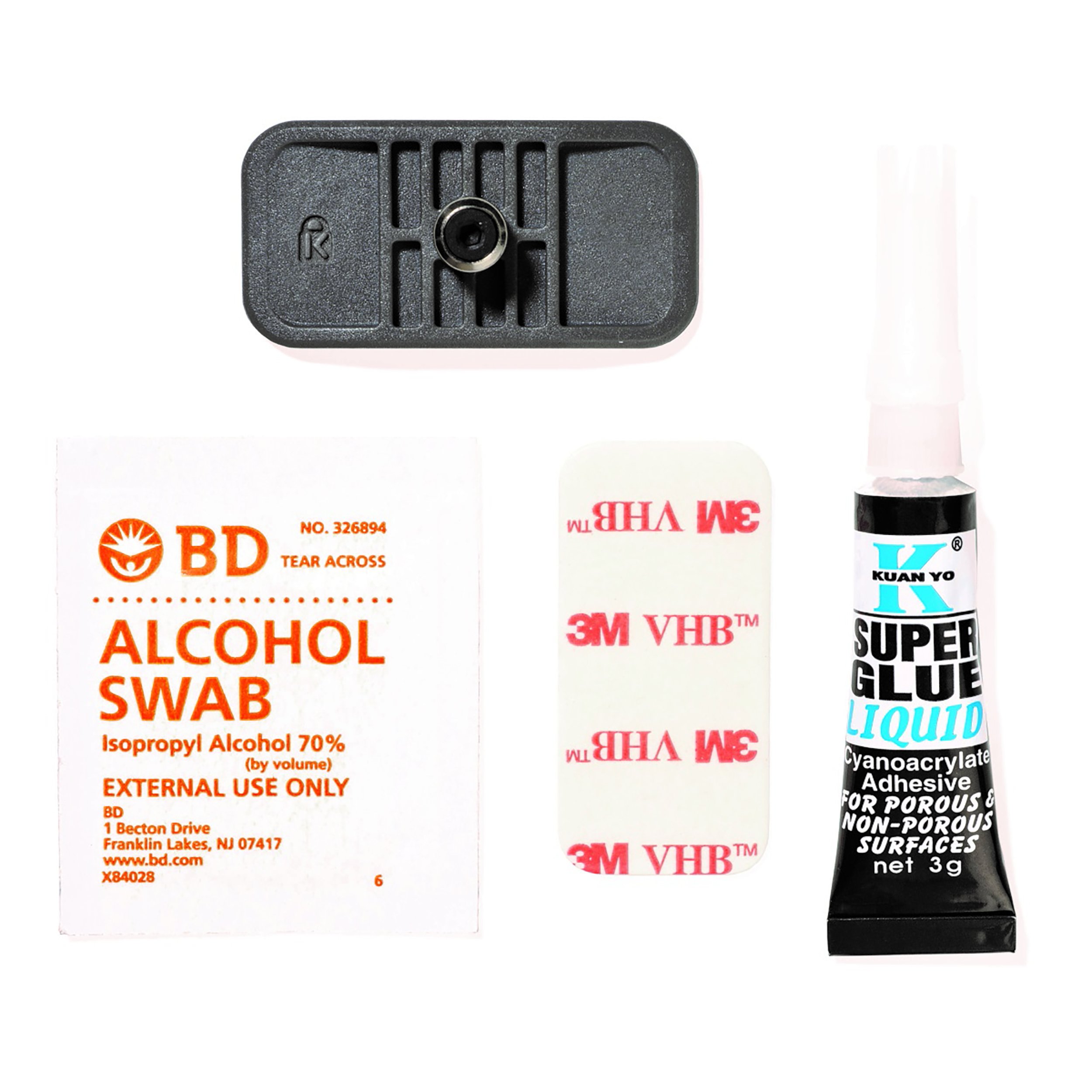 Kensington ClickSafe Security Anchor Adapter Kit for ClickSafe Cable Locks (K64931WW)