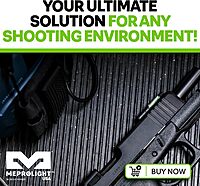 Meprolight Mepro FT Green Bullseye Front Sight - Fiber-Optic Day/Night Tritium Pistol Sight