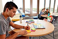 Post-it Super Sticky Lined Notes, 5 Sticky Note Pads, 4 x 6 in., School Supplies, Office Products