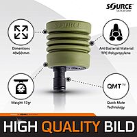 Source Tactical Universal Tube Adapter for Hydration Systems - Olive Green (Without Pouch)