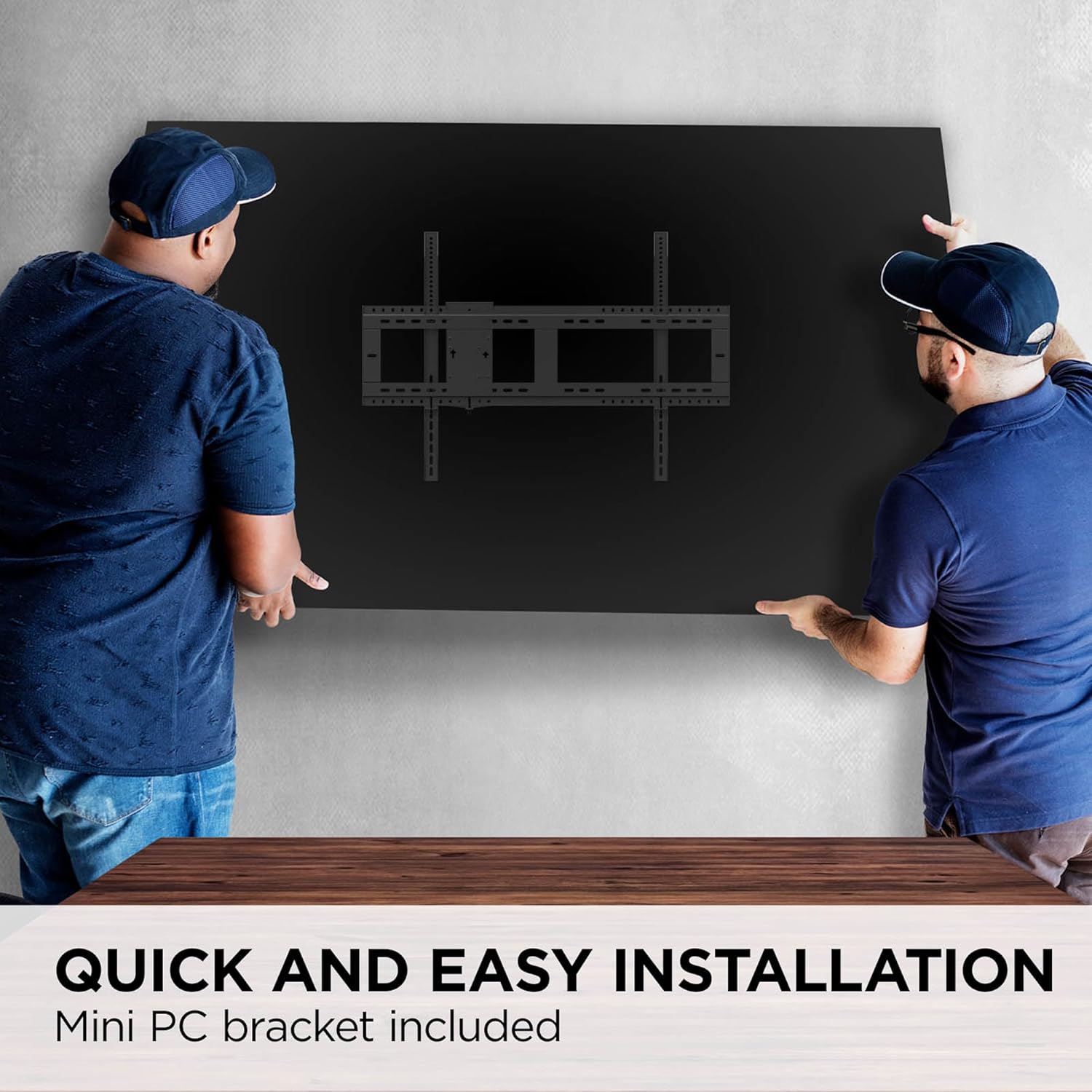 ViewSonic WMK-047-2 Fixed TV/Display Wall Mount with VESA Pattern Compatible up to 900x600mm