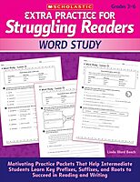 Scholastic Extra Practice For Struggling Readers: Word Study