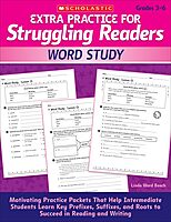 Scholastic Extra Practice For Struggling Readers: Word Study