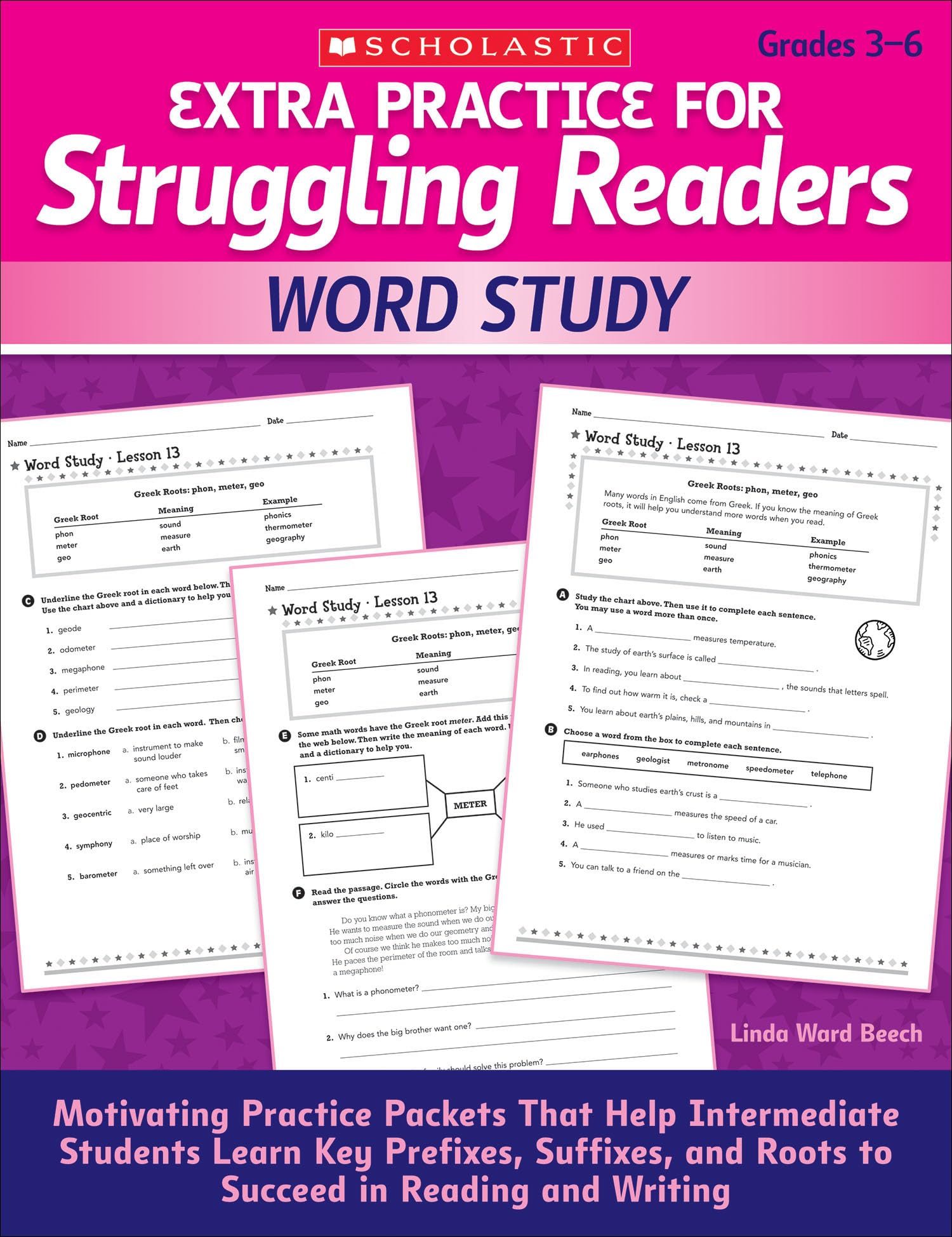Scholastic Extra Practice For Struggling Readers: Word Study