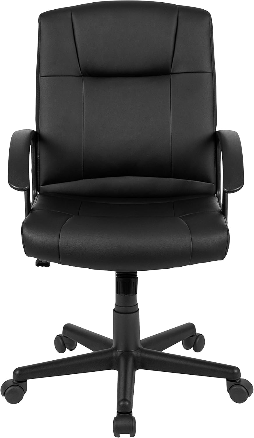 Flash Furniture Coffman Flash Fundamentals Mid-Back LeatherSoft Office and Gaming Chair