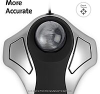 Kensington Orbit Trackball Mouse (K64327F) — Silver/Black