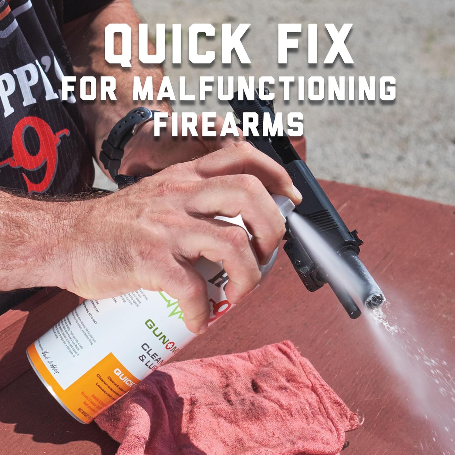 Hoppe's Gun Medic Bio-Based Cleaner & Lube Aerosol Spray