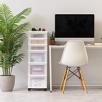 IRIS Storage Cart with Organizer Top