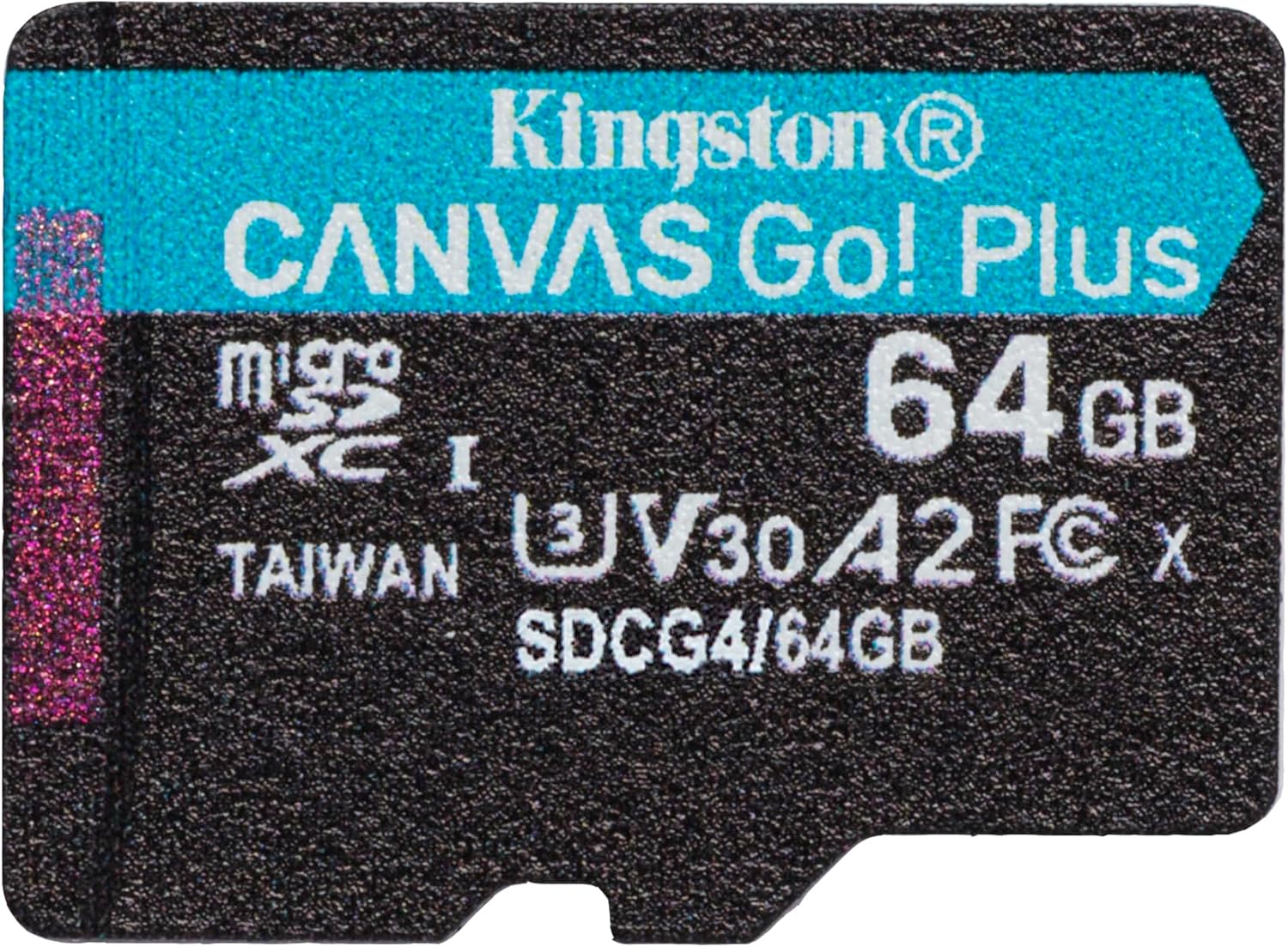 KINGSTON Canvas Go Plus microSDXC Memory Card Gen4 200MB/s A2 U3 V30
