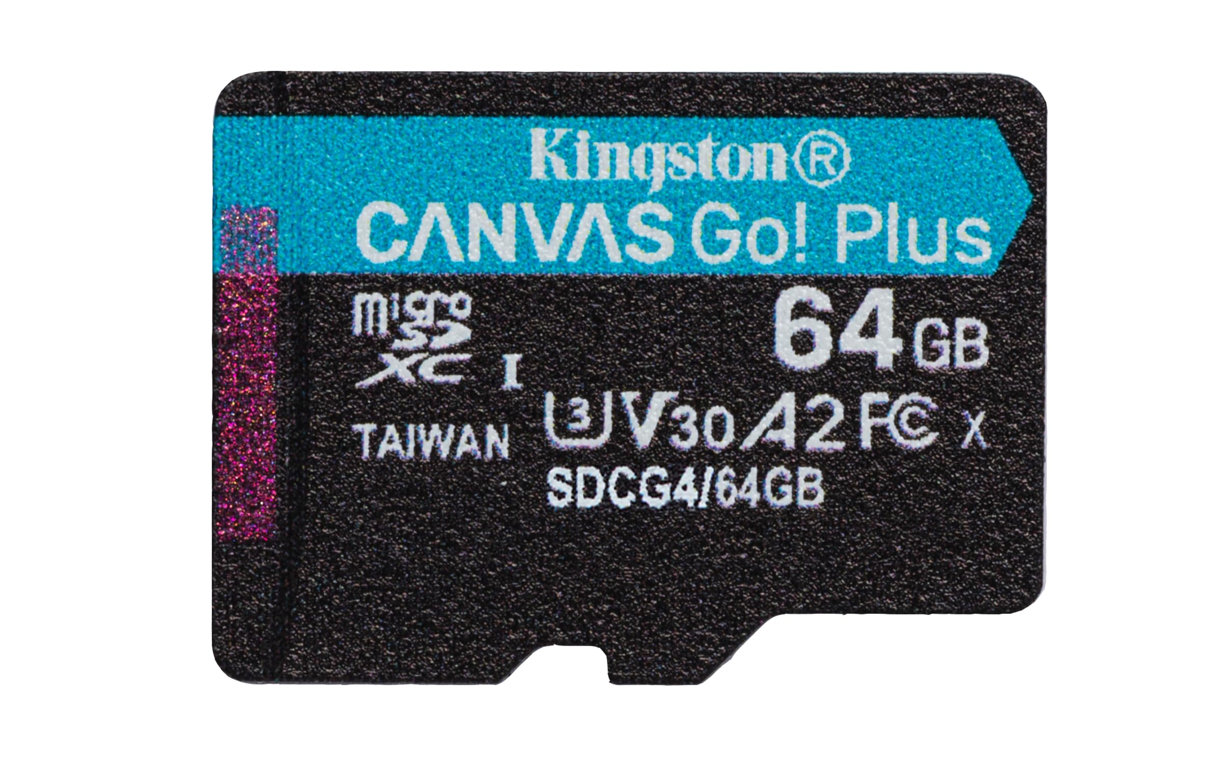 KINGSTON Canvas Go Plus microSDXC Memory Card Gen4 200MB/s A2 U3 V30