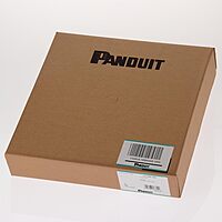 Panduit CLT50F-C20 Slit Wall Corrugated Loom Tubing, Black