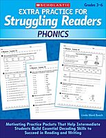 Extra Practice for Struggling Readers: Phonics: Motivating Practice Packets That Help Intermediate Students Build Essential