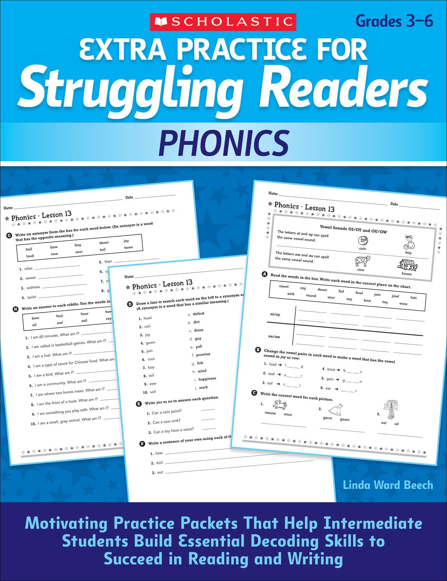 Extra Practice for Struggling Readers: Phonics: Motivating Practice Packets That Help Intermediate Students Build Essential