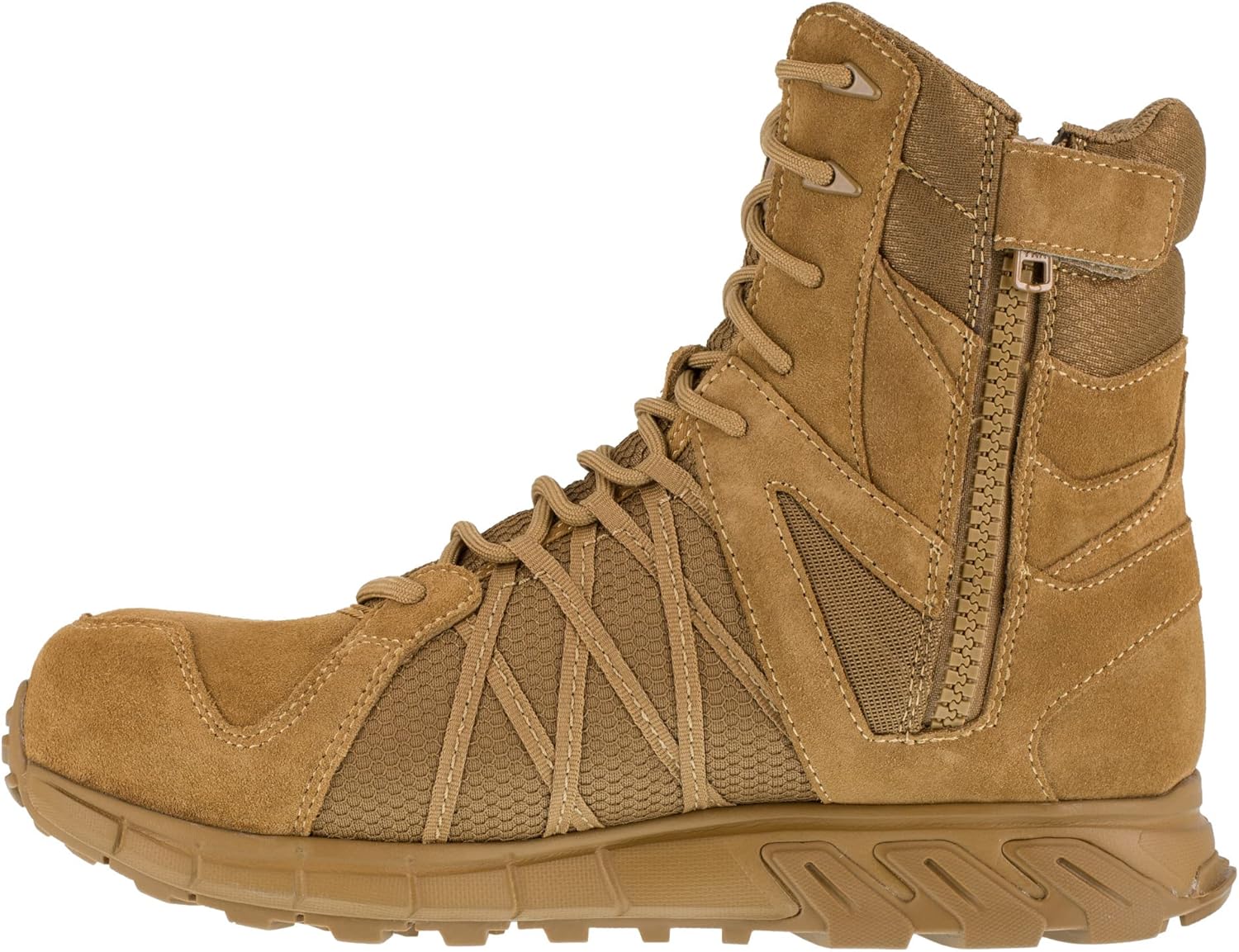 Reebok Trailgrip Tactical 8" Side Zip Boot