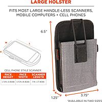 Ergodyne Squids Barcode Scanner Holster Phone-Style
