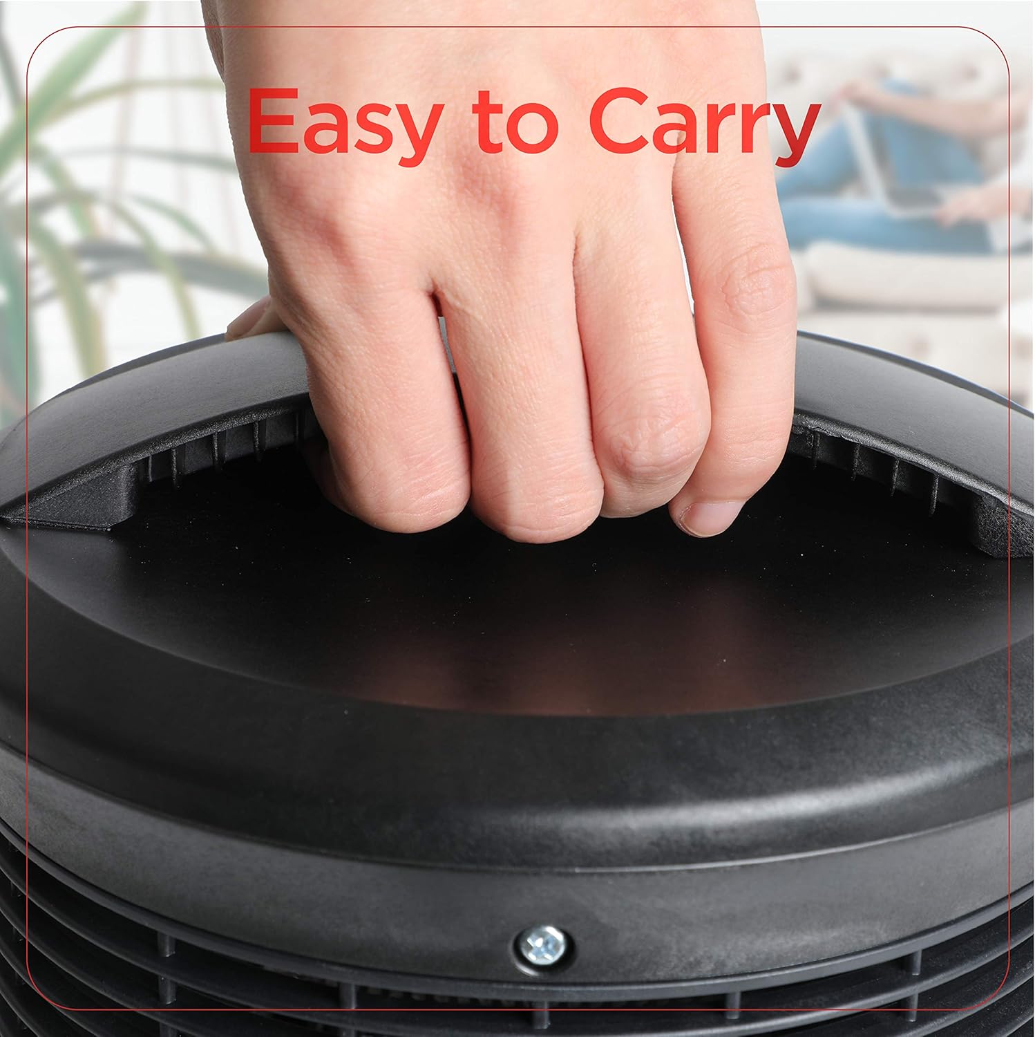 Black+Decker 360° Portable Heater Fan Combo 2in1 Personal Mini Space Heater