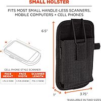 Ergodyne Squids Barcode Scanner Holster Phone-Style