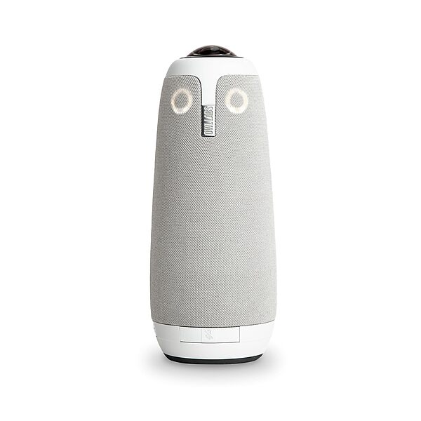 Owl Labs Meeting Owl 3 - 360° 1080p HD Conference Room Camera, AI-Driven Speaker-Tracking, 18-Foot Mic Pickup - Certified for Microsoft Teams - Works with Zoom, Google Meet - Plug & Play Setup