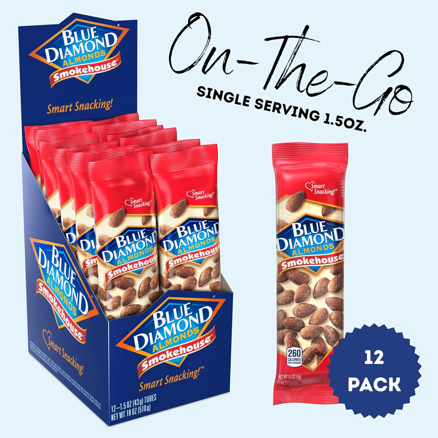 BLUE DIAMOND Almonds Single-Serve Snack Nuts