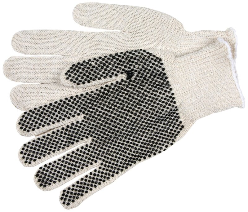 MCR SAFETY 9657M Cotton/Polyester 7 Gauge String Knitted Multi-Purpose Gloves