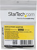 StarTech.com DisplayPort to HDMI Adapter - Compact DP to HDMI Video Converter 1080p - VESA Certified Pack of 3