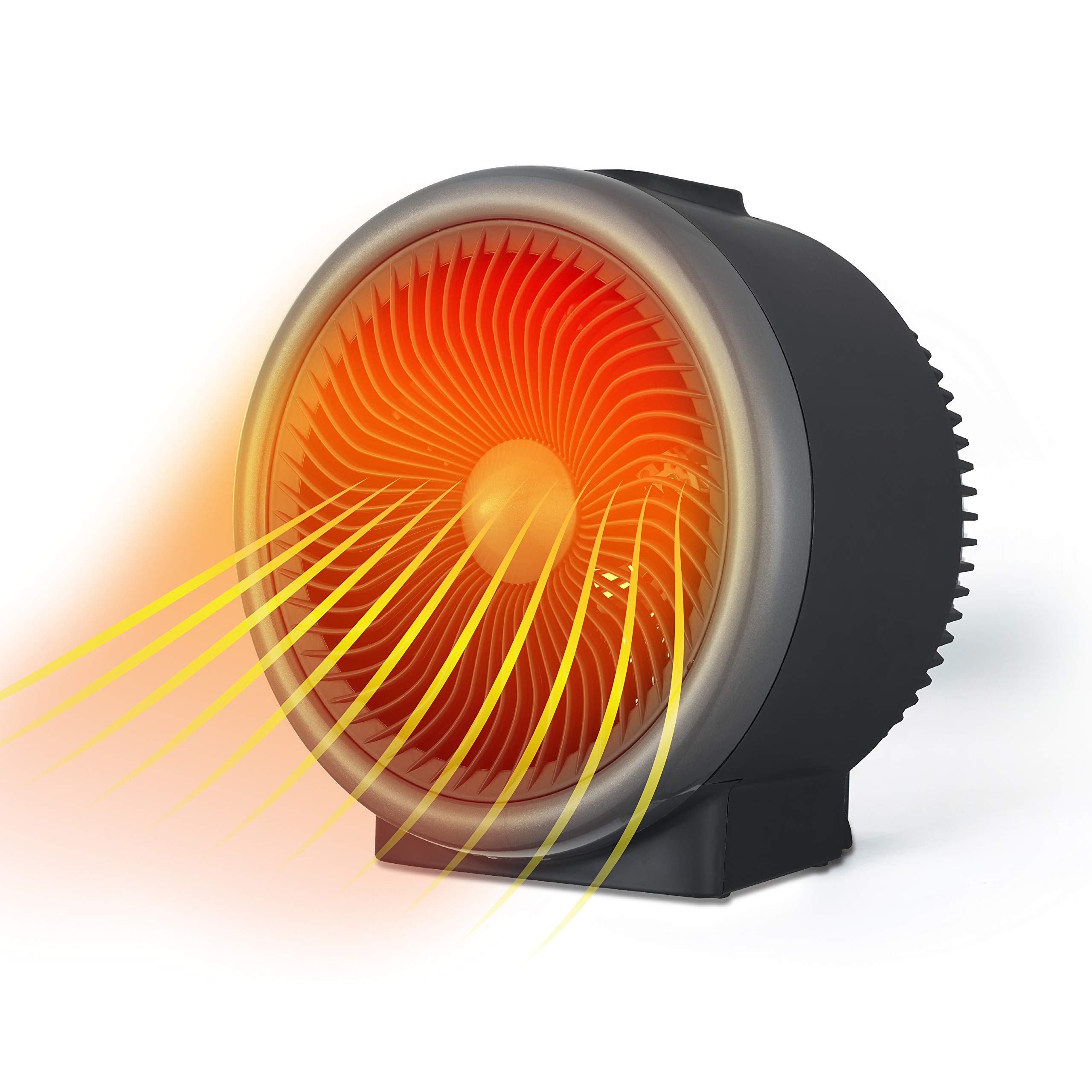 BLACK+DECKER Space Heater 1500W, Flameless Portable Heater with Overheat Protection 1 Piece Turbo Heat/Fan