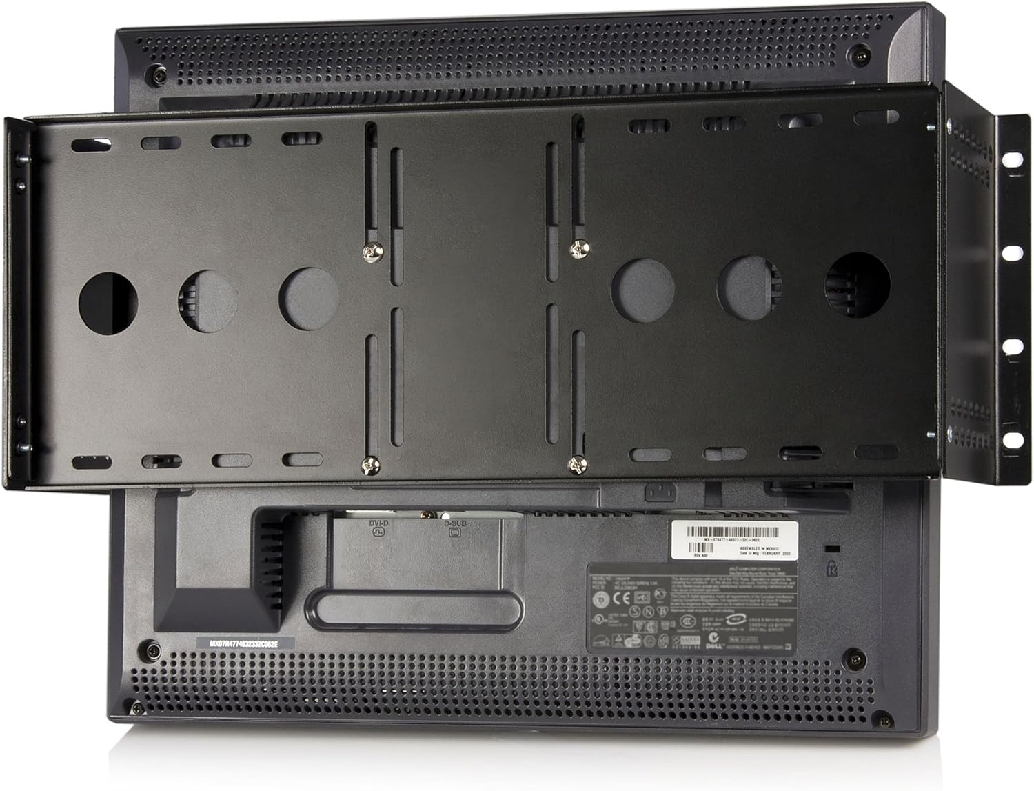 StarTech.com 4U Universal VESA LCD Monitor Mounting Bracket for 19-inch Rack or Cabinet - TAA Compliant