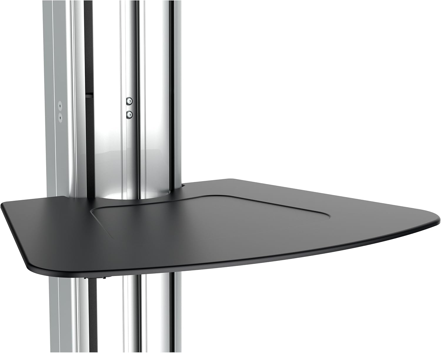 StarTech.com Heavy Duty Rolling Portable TV Cart with Wheels - 32 to 75 inch