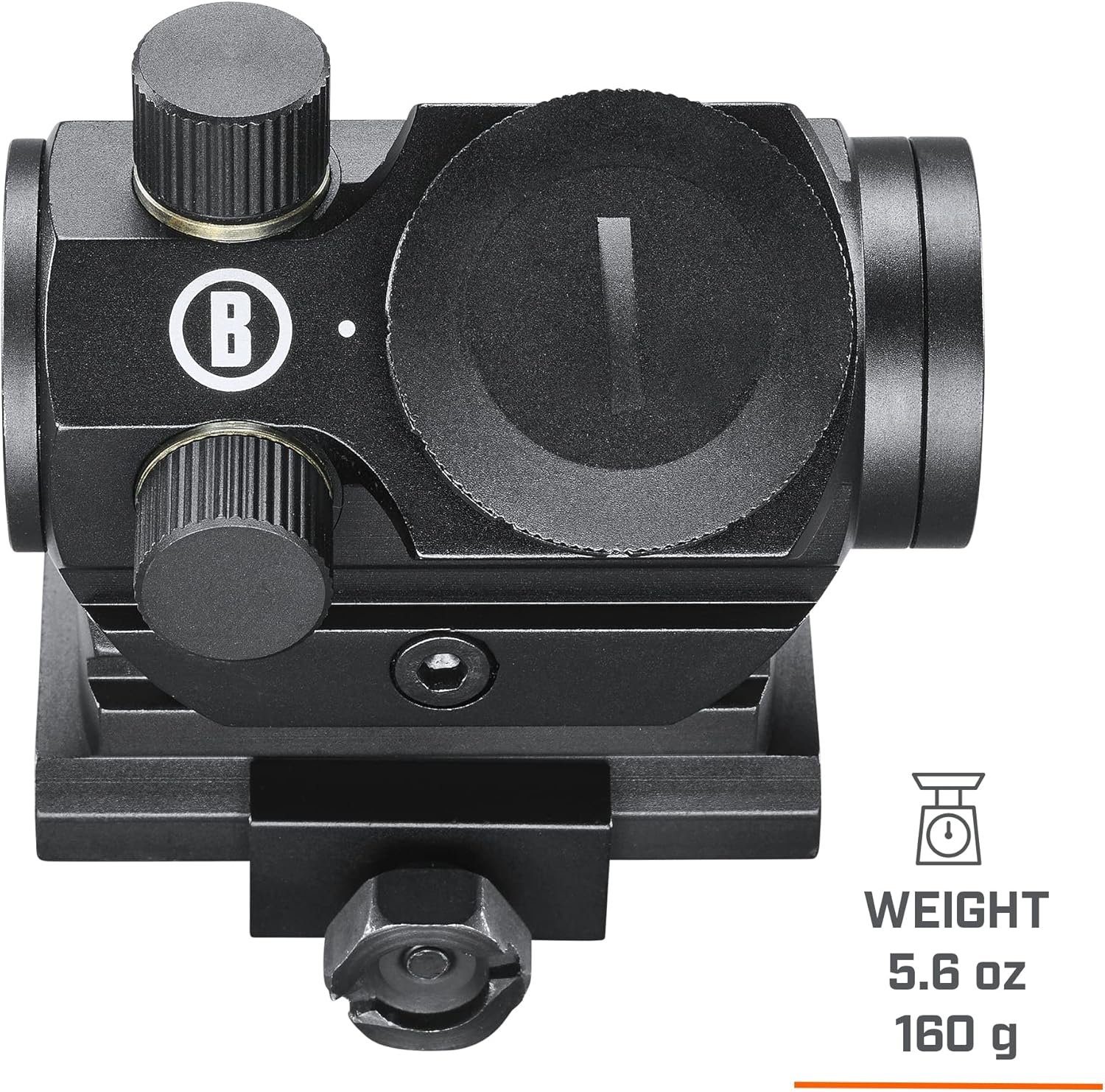Bushnell Optics TRS-25 Hirise 1x25mm Red Dot Riflescope with Riser Block, Matte Black