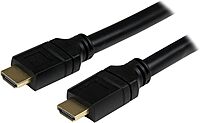 StarTech.com 25ft Plenum Rated HDMI Cable, 4K High Speed w/Ethernet (HDPMM25)