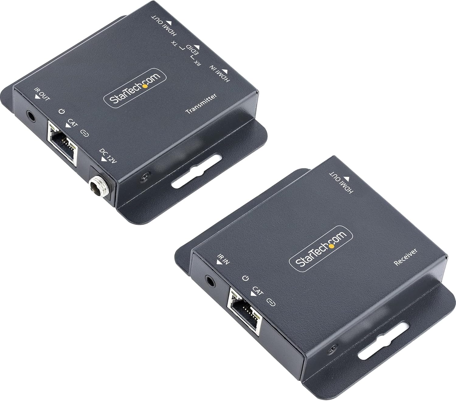 StarTech.com 4K HDMI Extender over CAT5e/CAT6 Cable, Transmitter & Receiver Kit