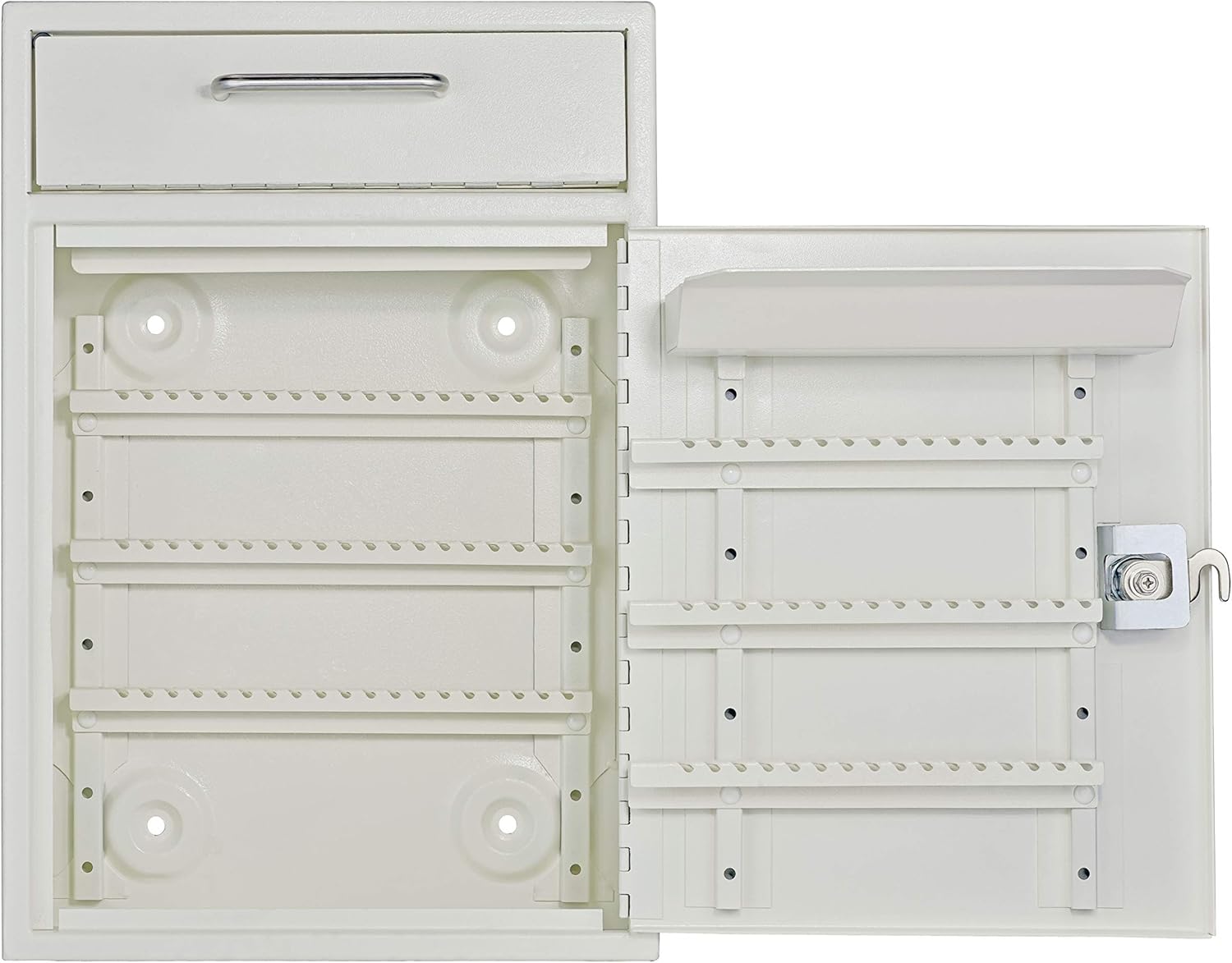 MAIL BOSS Key Boss Heavy-Duty High Security 105-Position Locking Key Cabinet & Drop Box