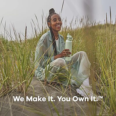 Hydro Flask Insulated Stainless Steel Water Bottle with Flex Straw Cap