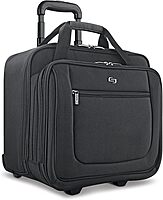 Solo New York Rolling Case with Wheels - Roller Laptop Bag, Wheeled Briefcase for Women & Men, Carry On Size for Travel
