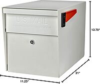 Mail Boss Curbside Locking Security Mailbox