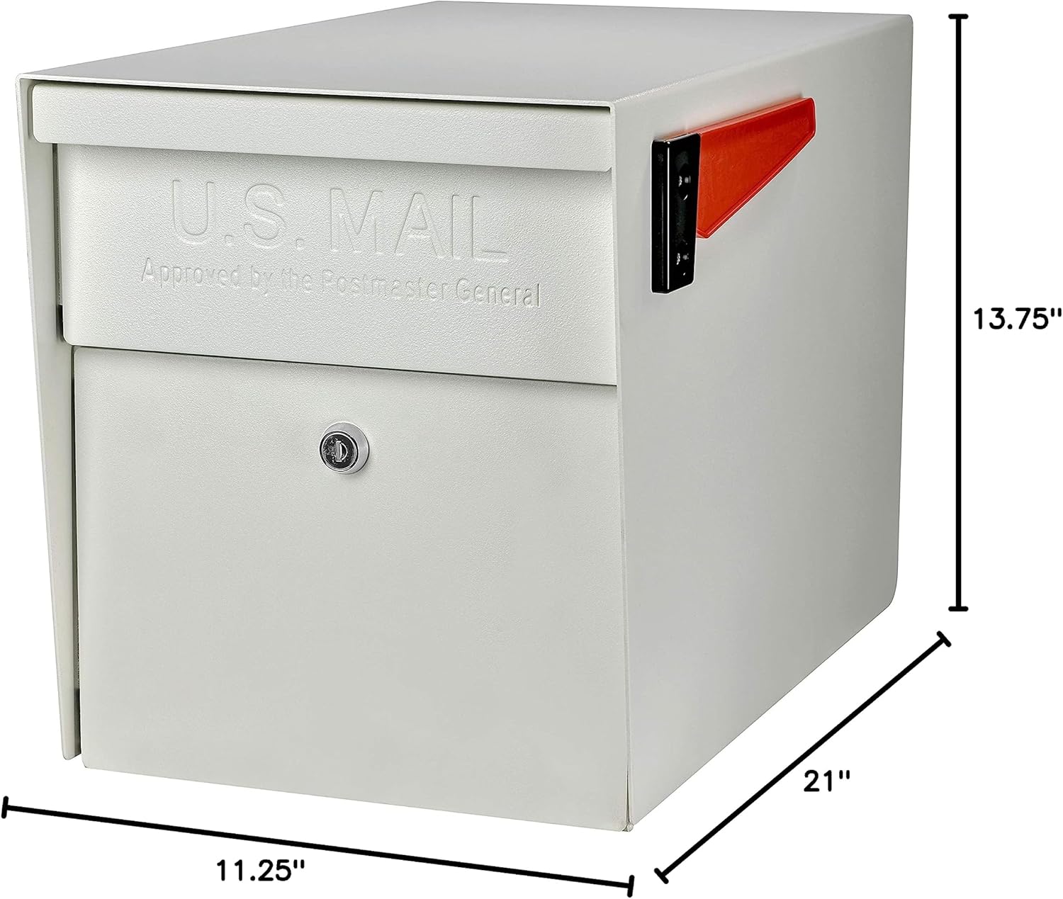 Mail Boss Curbside Locking Security Mailbox