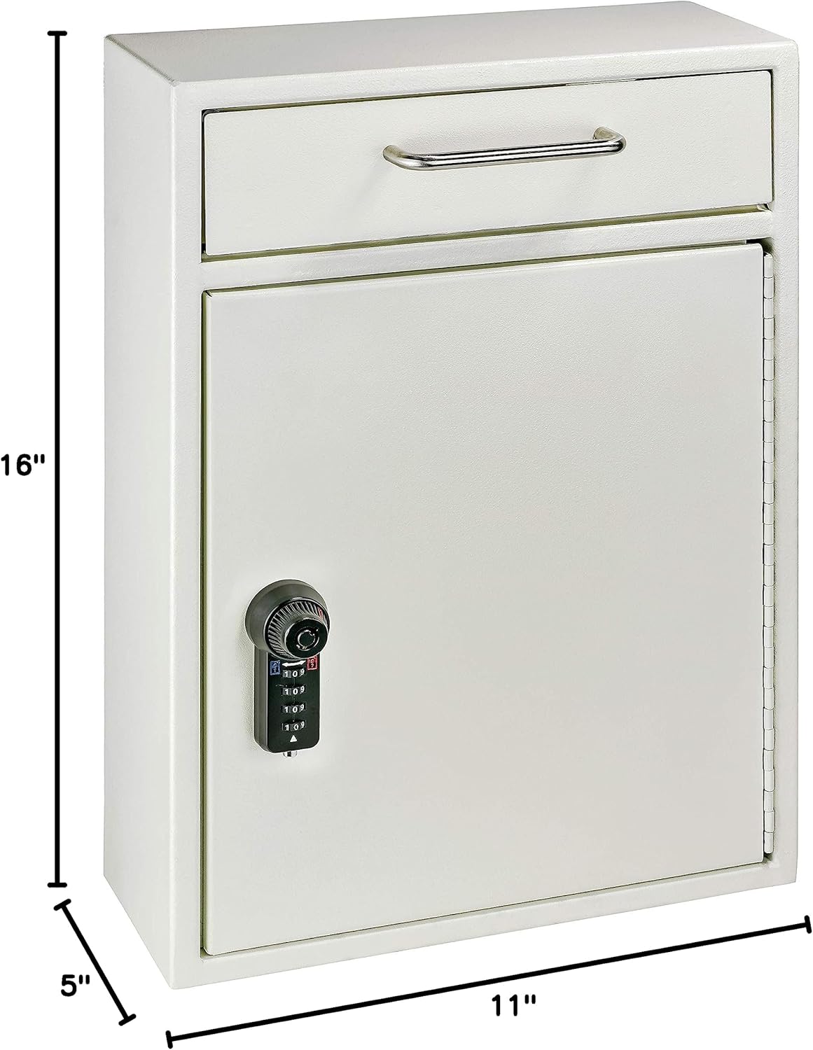MAIL BOSS Key Boss Heavy-Duty High Security 105-Position Locking Key Cabinet & Drop Box