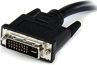 StarTech.com 8in DVI to VGA Cable Adapter - DVI-I Male to VGA Female Dongle Adapter (DVIVGAMF8IN)