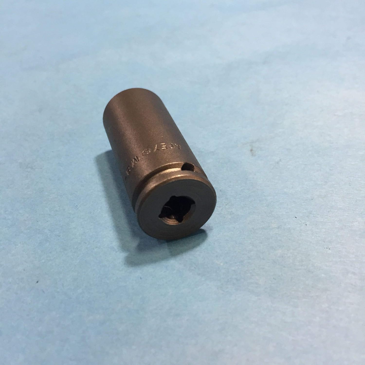 Impact Socket: 1/4" Drive, 12mm Socket, Hex Drive