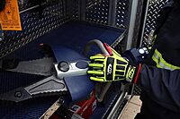 ANSELL RINGERS R-267G Oil-Resistant Industrial Impact Protection Gloves