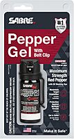 SABRE Crossfire Pepper Gel, Deploys At Any Angle, Maximizes Target Acquisition Against Multiple Threats