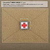 MAXPEDITION Medic 1 PVC Morale Patch