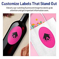 Avery Printable Oval Labels - Sure Feed Print-to-the-Edge