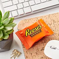 REESE'S Milk Chocolate Snack Size Peanut Butter Cups, Candy Jumbo Bag, 19.5 oz Peanut Butter 1.2 Pound (Pack of 1)
