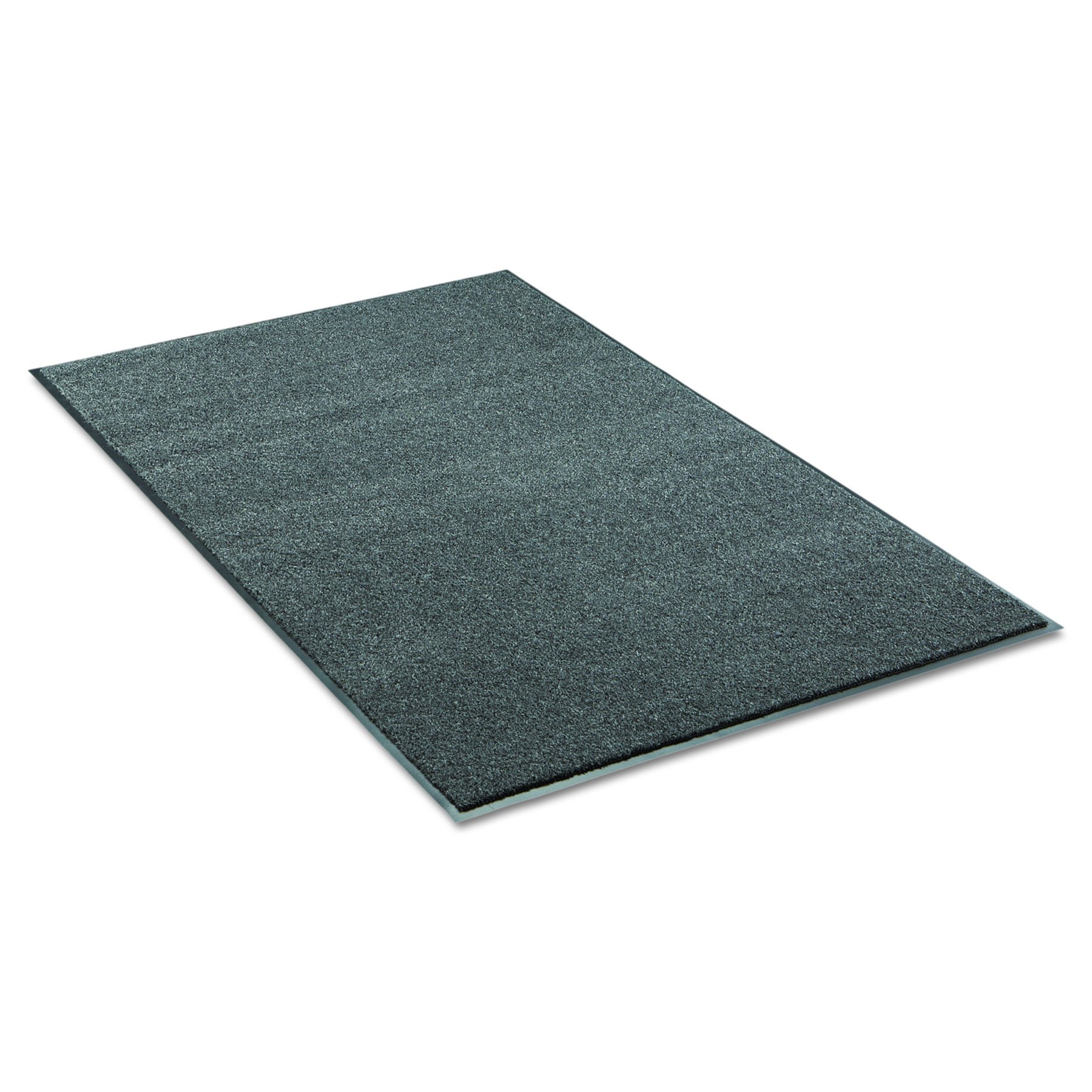 Rely-On Olefin Indoor Wiper Mat, Rectangular, Charcoal Gray Cut Pile Surface, 36" x 60"