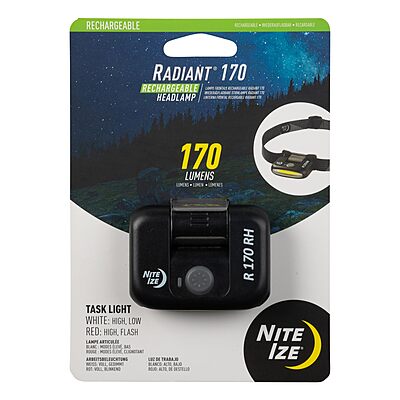 NITE IZE Radiant 170 Rechargeable Headlamp